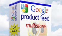 Google Product Feed for Opencart 2.0 - Multistor..