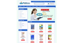 mmos book store Blue theme