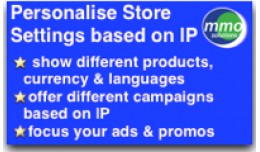 Personalise store by IP-Target campaigns by loca..