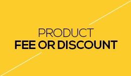Product Fee or Discount