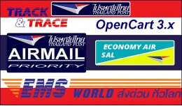 Thailand Post: Airmail, EMS & Economy Air (S..