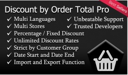 Discount by Order Total Pro