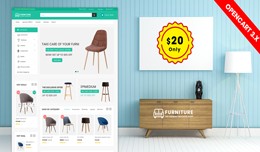 New Furniture e-commerce website Theme(Free Inst..