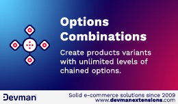 Options combinations - Chained options - Product..