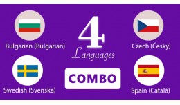 Bulgarian,Swedish,Czech,Spain Languages opencart 3