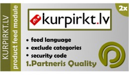 Kurpirkt.lv  Data Feed for OpenCart 2.x