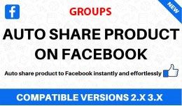 Auto share products on Facebook groups