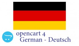 Opencart 4.X - Full Language Pack - German Deutsch