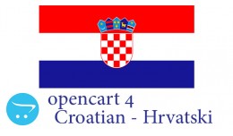 Opencart 4.X - Full Language Pack - Croatian Hrv..