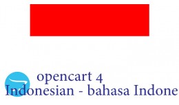 Opencart 4.X - Full Language Pack - Indonesian b..