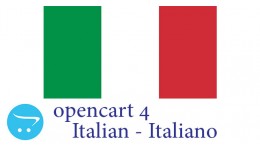 Opencart 4.X - Full Language Pack - Italian Ital..
