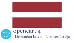 Opencart 4.X - Full Language Pack - Lithuanian L..