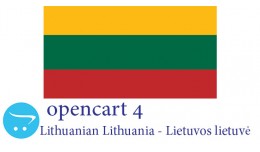 Opencart 4.X - Full Language Pack - Lithuanian L..