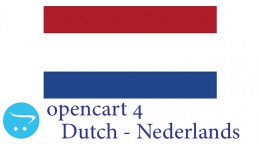 Opencart 4.X - Full Language Pack - Dutch Nederl..